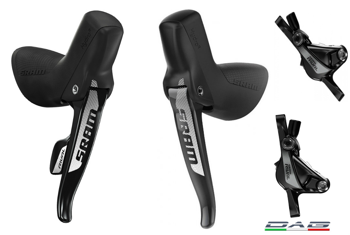 Sram Rival 1 Coppia comandi e freni idraulici 1x11v